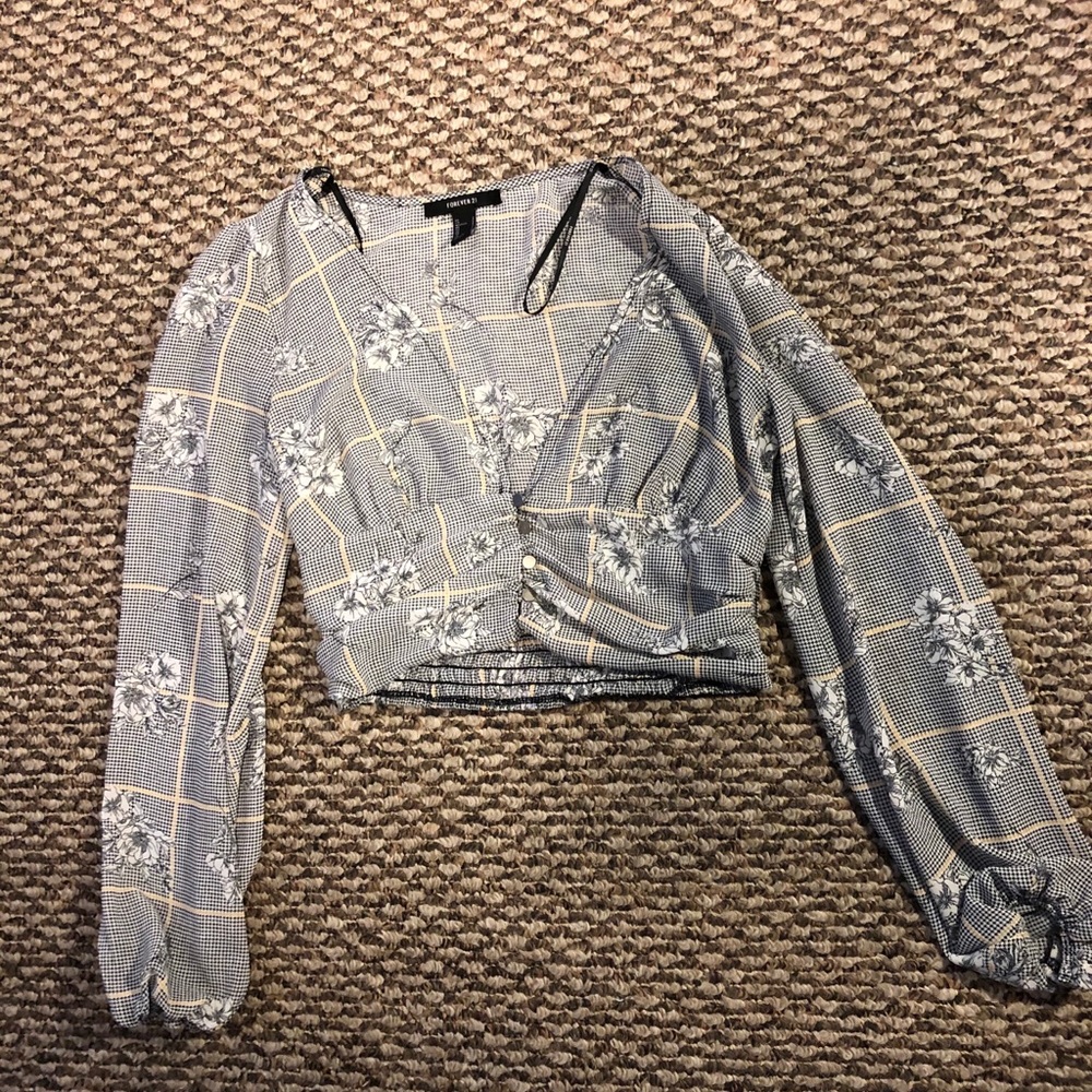 FOREVER 21 CROP TOP | S |